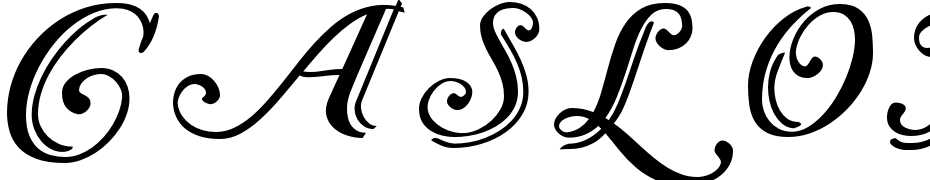 Caslon Calligraphic Initials Scarica Caratteri Gratis